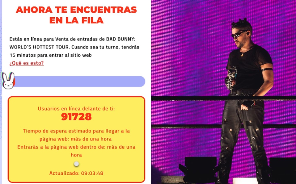 Crean playlist para usar en caso de no alcanzar boleto para Bad Bunny