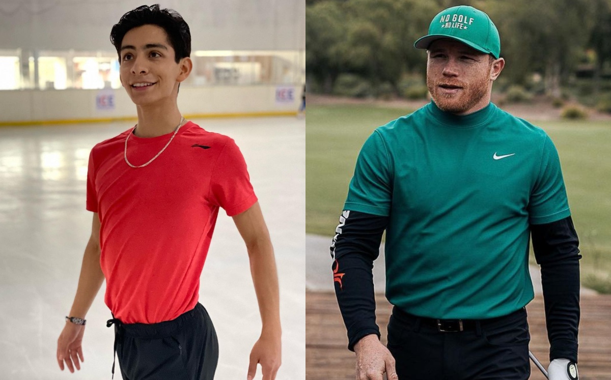 Donovan Carrillo presume su foto con Canelo Álvarez (Instagram @donovandcarr / @canelo)