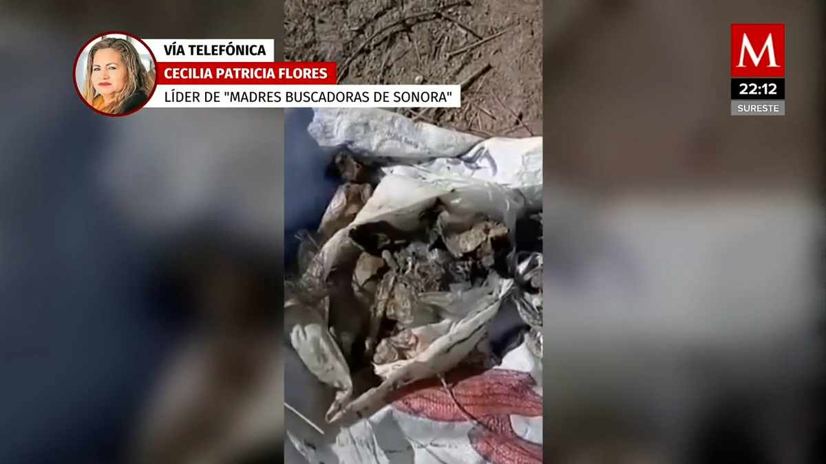 Fundadora Madres Buscadoras. Habla del hallazgo que hicieron de fosa clandestina