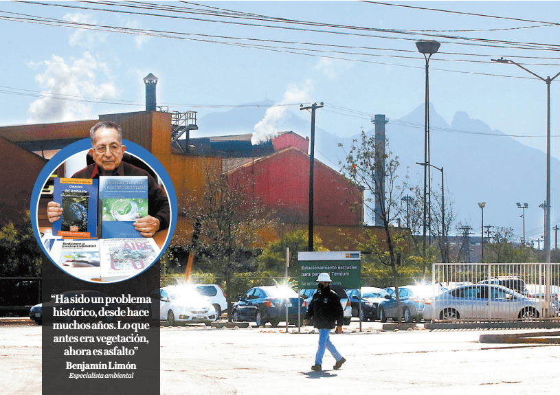 Según el investigador universitario, las pequeñas y medianas fábricas contribuyen al problema. Fotos: L. Rocha y R. Palacios