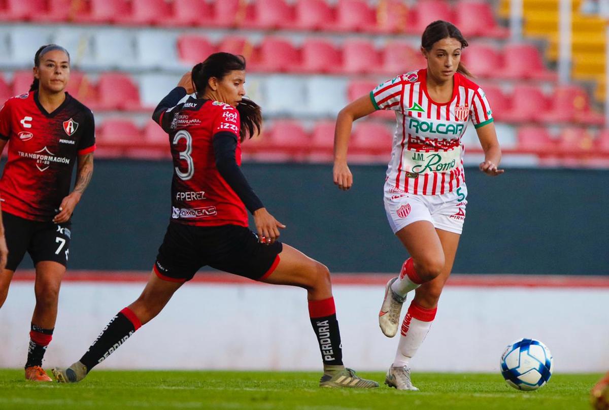 Necaxa y Atlas dividen puntos en el Clausura 2022 de la Liga Femenil MX (Cortesía)