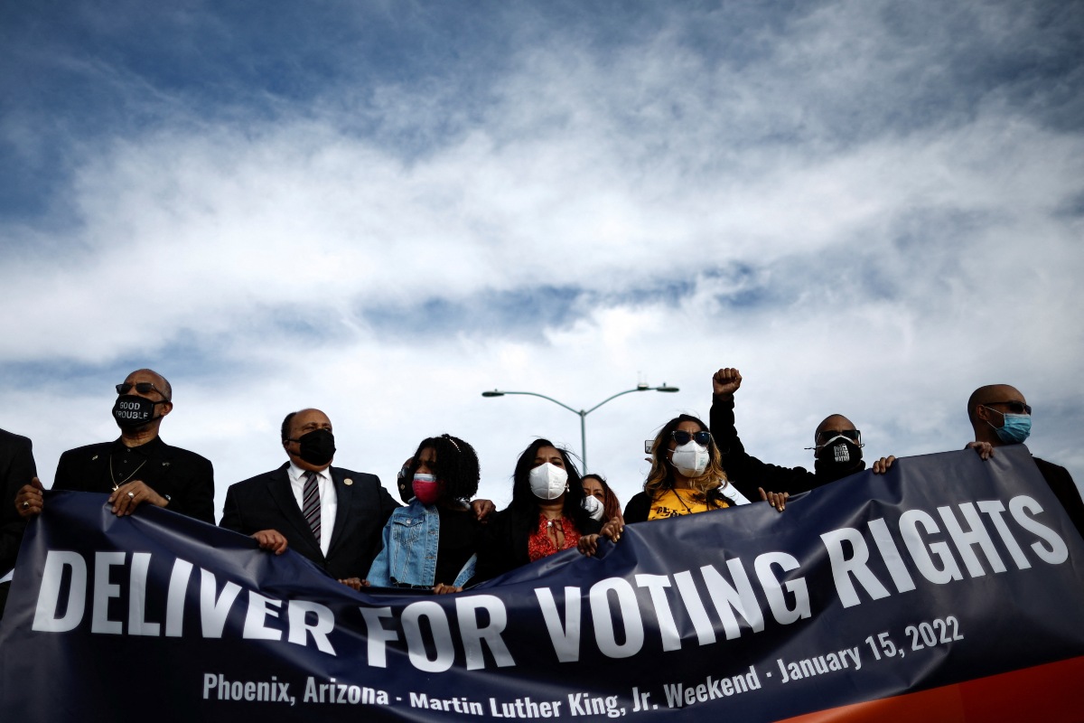 Los republicanos buscan el cambio en los mapas electorales en contra de las minorías. (Reuters)
