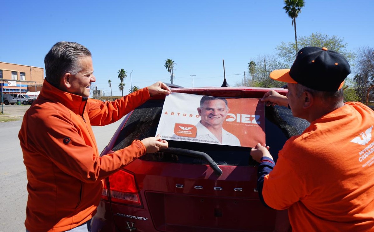 Arturo Díez Gutiérrez, precandidato a gobernador de Tamaulipas por Movimiento Ciudadano.