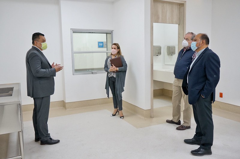 CEDHJ supervisa las instalaciones del nuevo Hospital Materno Infantil de San Martín de las Flores (Cortesía)
