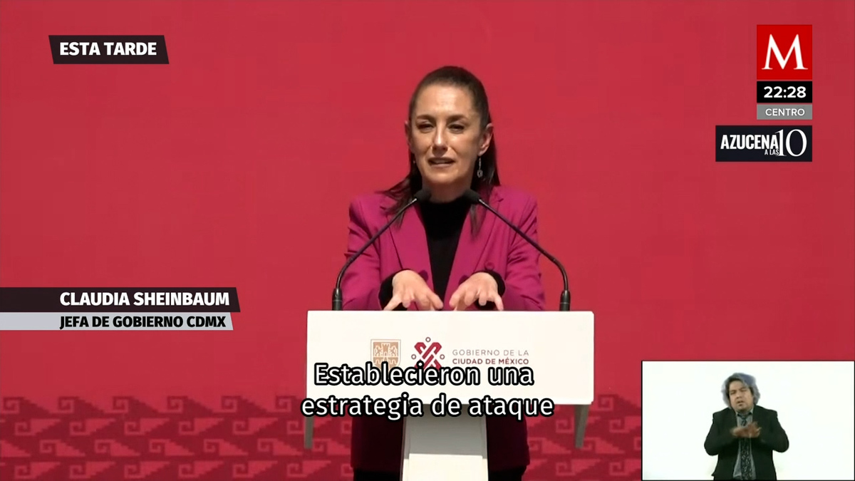 Claudia Sheinbaum acusó una campaña sucia en su contra
