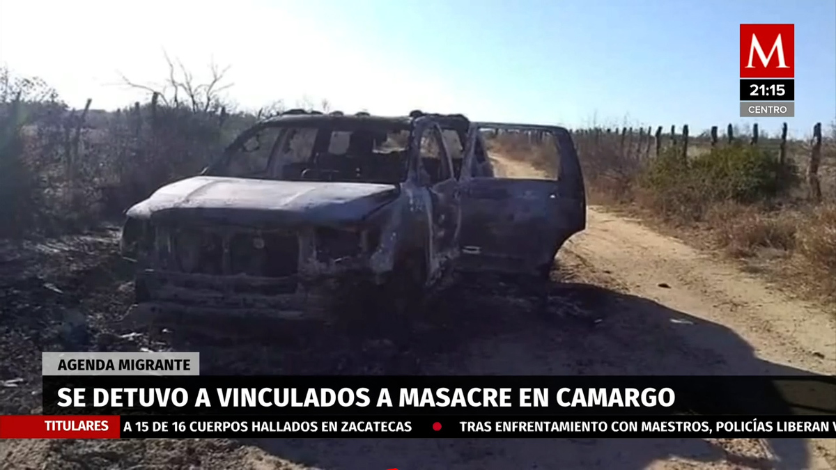 Detienen en Guatemala a implicados en masacre de migrantes en Camargo