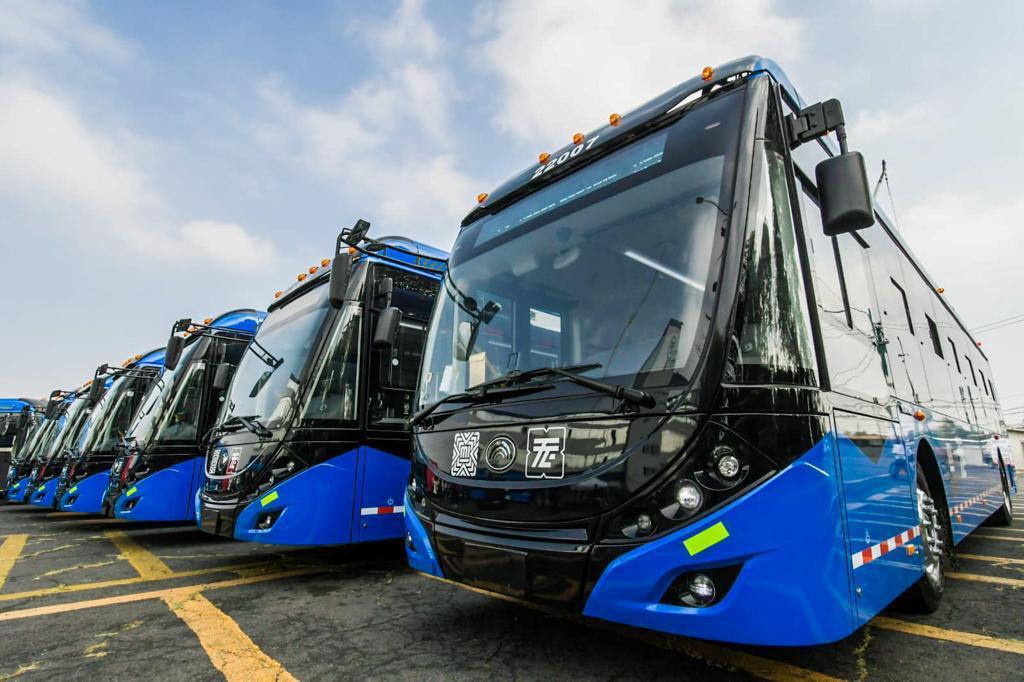 En conferencia de prensa presentaron los autobuses | Especial