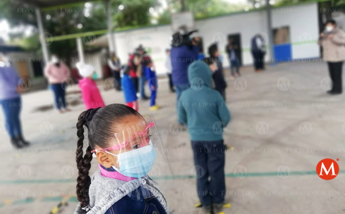 Regreso a clases presenciales en Tamaulipas. (Pablo Reyes)