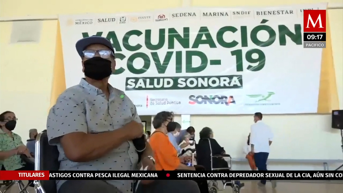 Sonora anuncia jornada de vacunación para rezagados y dosis de refuerzo