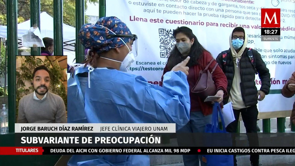 Subvariante BA.2 de ómicron muta y se esparce rápidamente