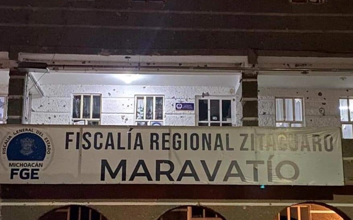 El enfrentamiento ocurrió tras un ataque a la fiscalía de Maravatío. | Jocelyn Estrada