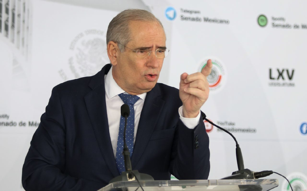 Julen Rementería, coordinador del grupo parlamentario del PAN en el Senado. | Cuartoscuro