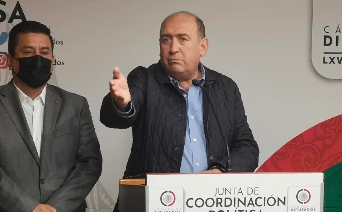 El líder parlamentario del PRI en la Cámara de Diputados, Rubén Moreira. | Fernando Damián