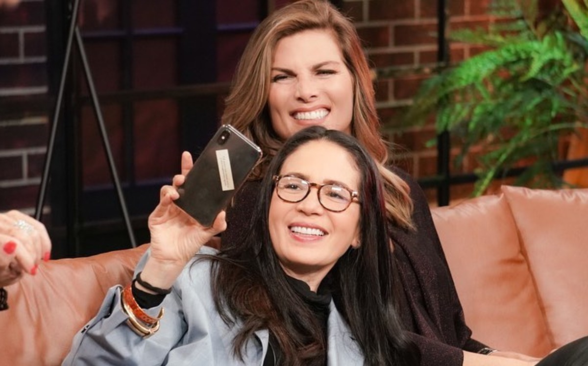 Montserrat Oliver y Yolanda Andrade. (Instagram)