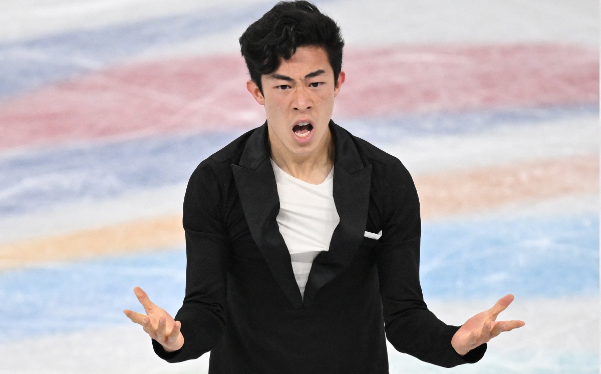 Nathan Chen, patinador estadunidense favorito en Beijing 2022 (AFP)