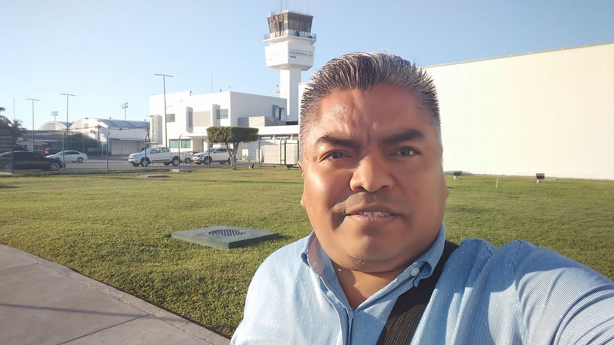 Nezahualcóyotl Cordero, periodista que el pasado 1 de febrero sufrió una amenaza de muerte. (Especial)