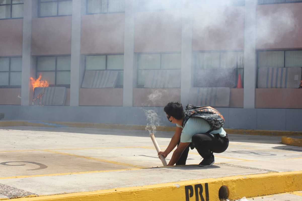 Según el Presidente existe la posibilidad de un grado de participación en el crimen organizado.