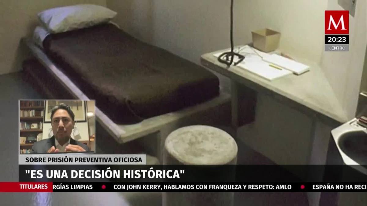 Prisión preventiva oficiosa puede revisarse después de dos años