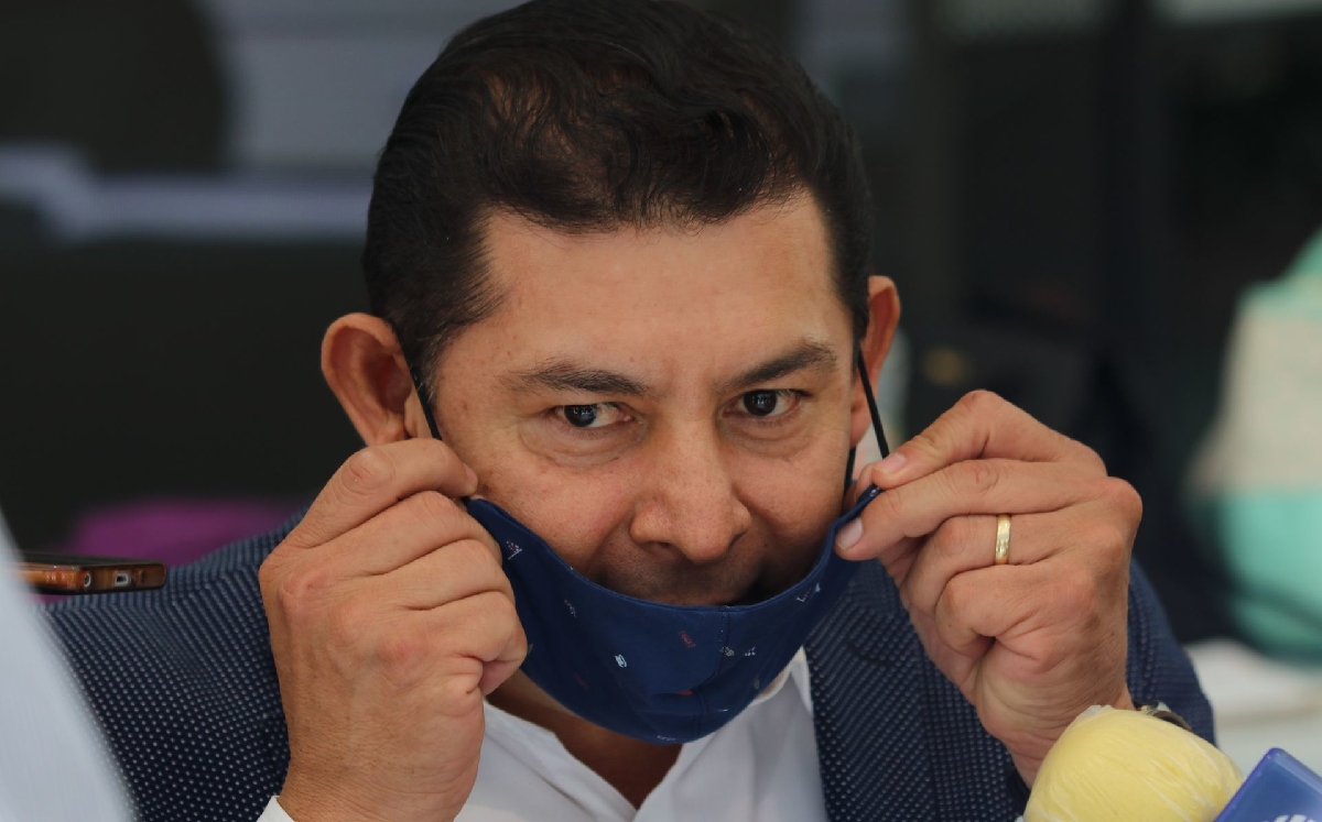 El senador Alejandro Armenta hizo la propuesta para la revocación de mandato. | Cuartoscuro