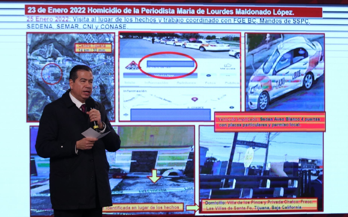 El subsecretario de Seguridad detalló sobre los aveces en la investigación del asesinato. | Cuartoscuro