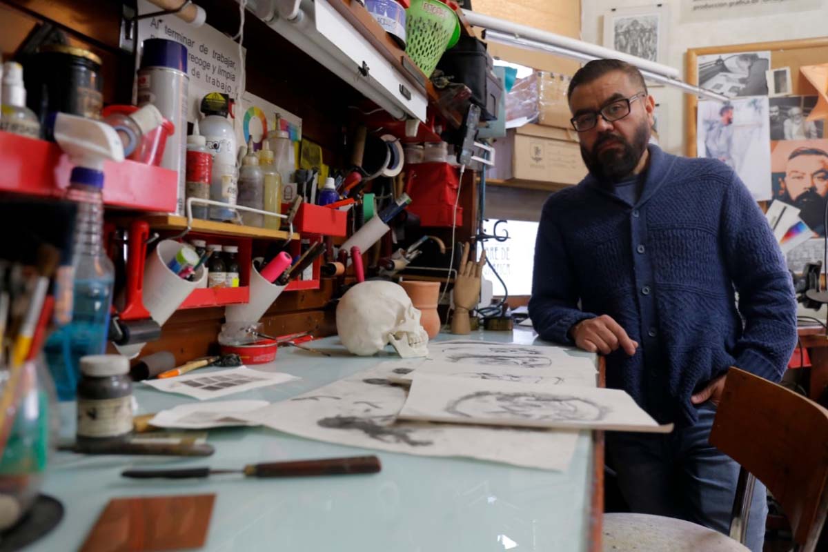El taller ha tenido que aguantar dos "pandemias", la violencia y el covid. (Mauricio Román)