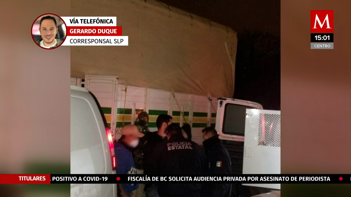 En San Luis Potosí fueron rescatados más de 100 migrantes