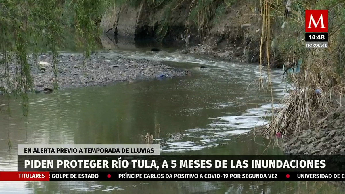 Para evitar inundaciones, ambientalistas piden proteger el Río Tula