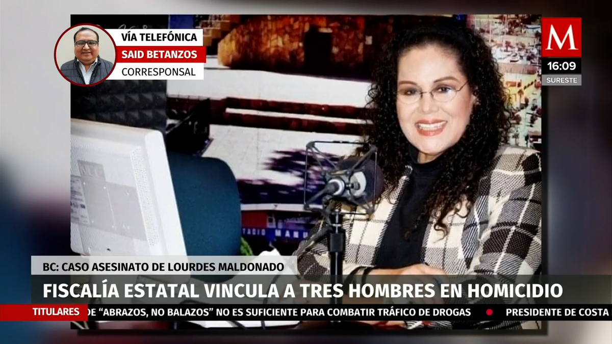 Fiscalía de BC vincula a tres por el homicidio de Lourdes Maldonado