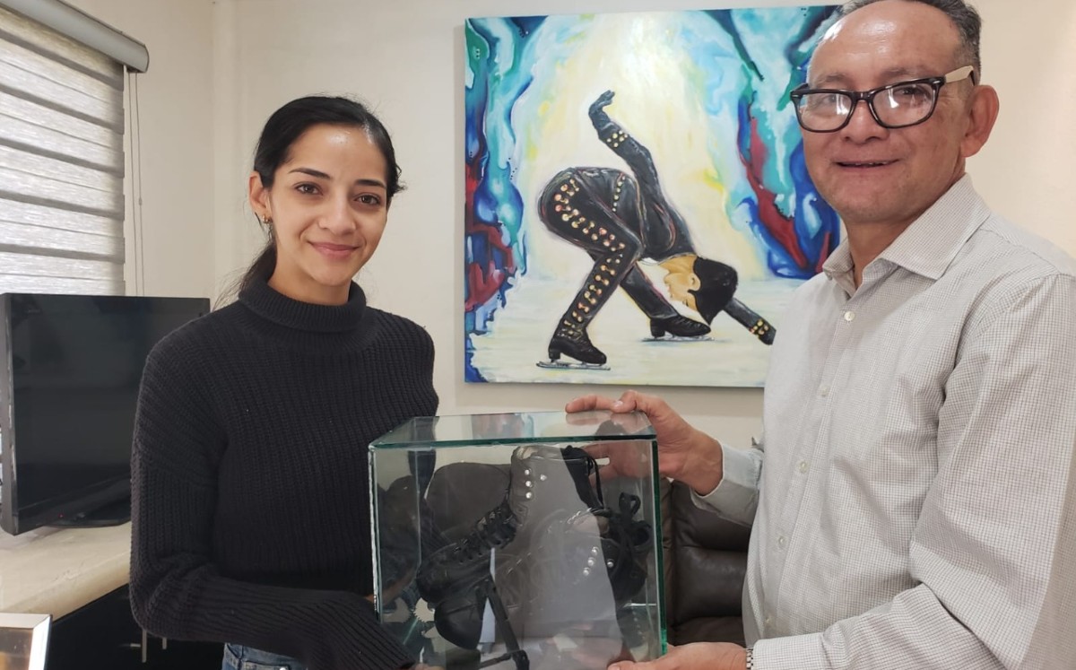 La historia de los primeros patines de Donovan Carrillo (Diana Barajas)