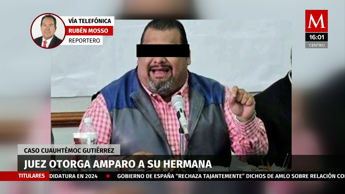 Juez federal otorgó un amparo a Norma Gutiérrez de la Torre