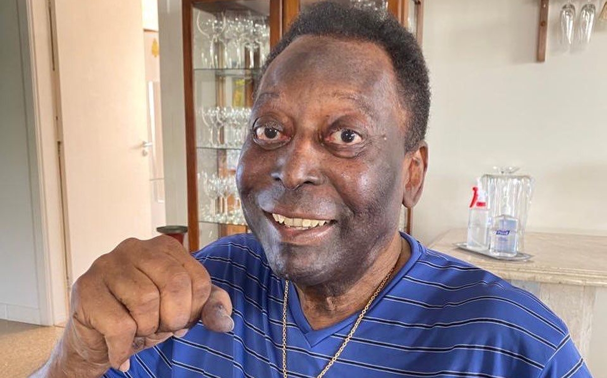 Pelé comparte foto para tranquilizar a seguidores sobre su salud (Instagram)