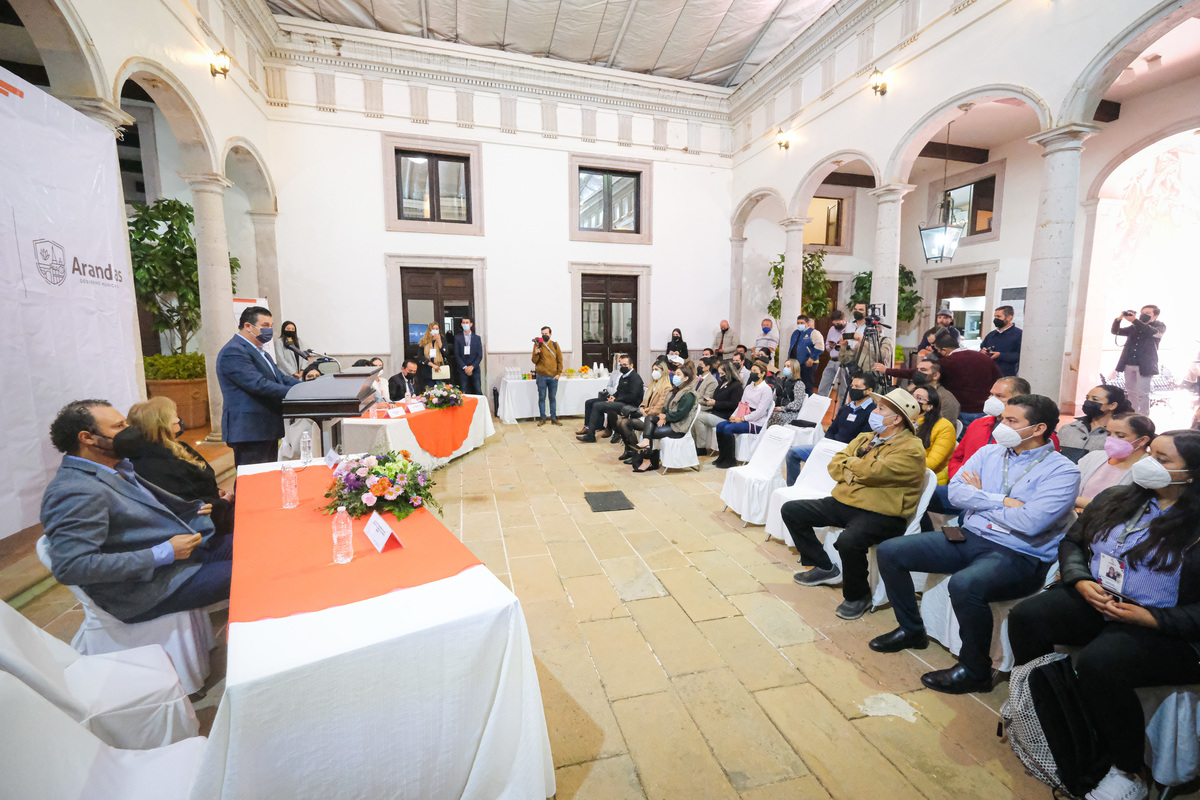 Presentaron los avances de la plataforma en Arandas. (ESPECIAL)