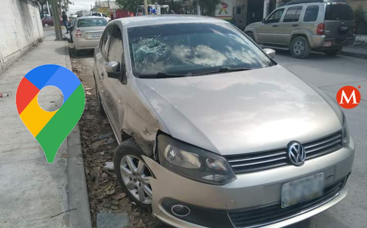 Conductor choca y culpa a Google Maps