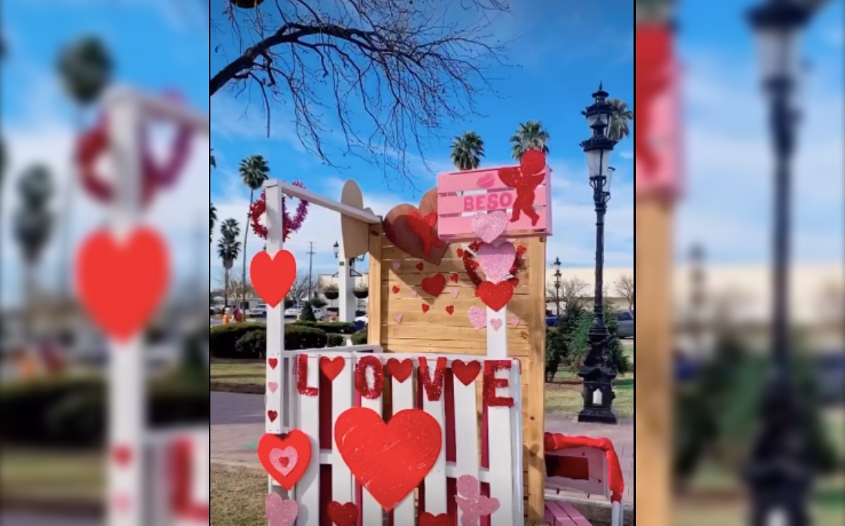 Stand de los besos llega a Nuevo Laredo para Día del Amor y Amistad. (Especial)