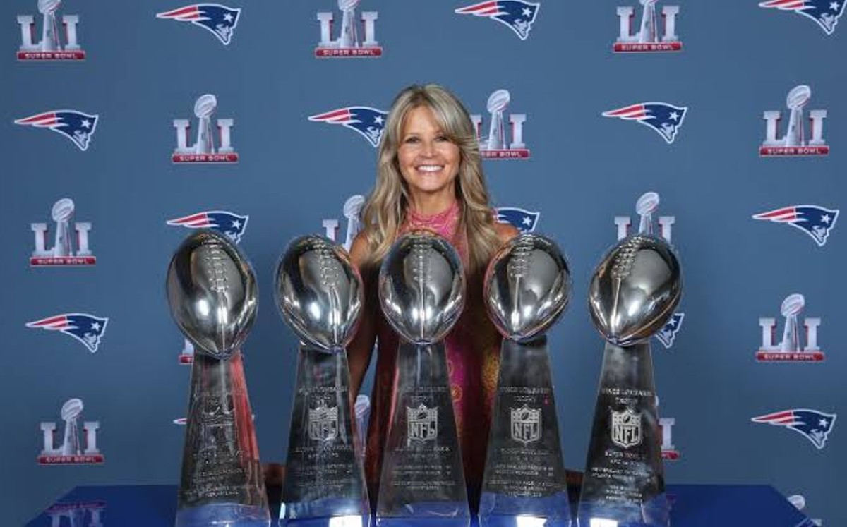 Tracy Sormanti, la directora de porristas de los Pats que se volvió leyenda (Twitter)