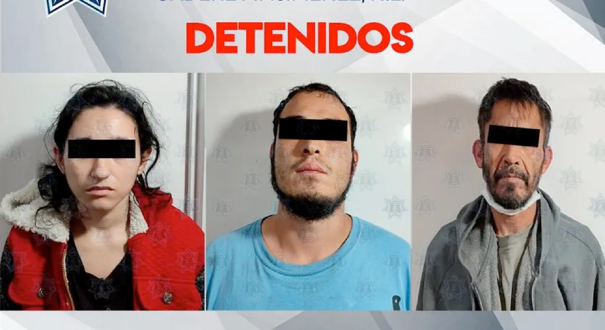 Caen tres con droga y armas en Cadereyta. Foto: Especial