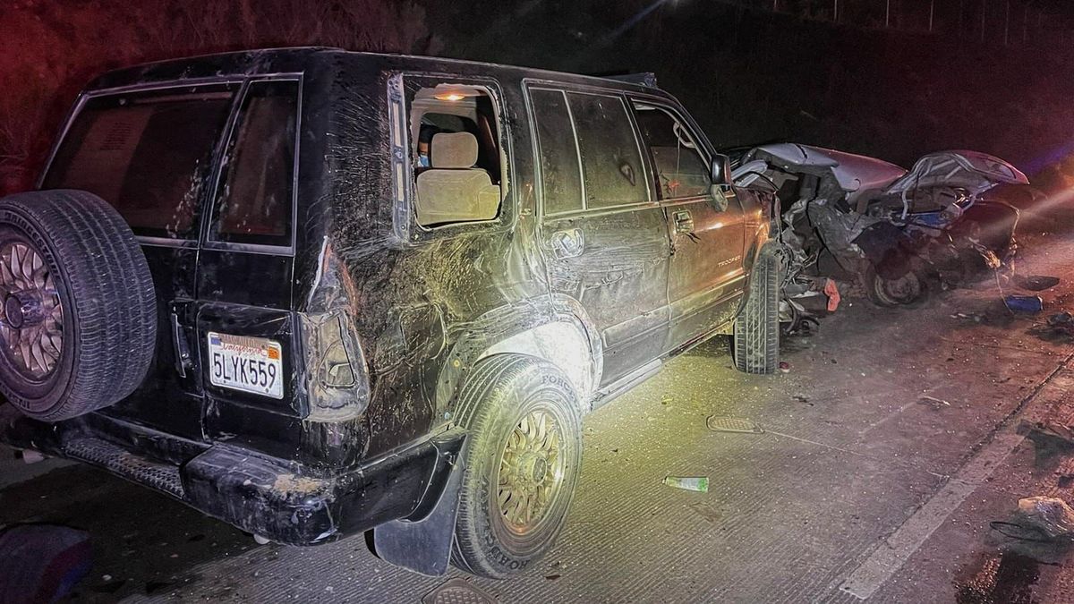 Choque múltiple en Tijuana deja 12 heridos