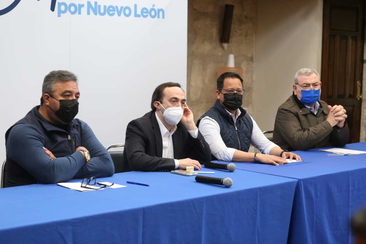 Informaron que se suman al trabajo que realice el Gobernador Samuel García. Foto: Raúl Palacios
