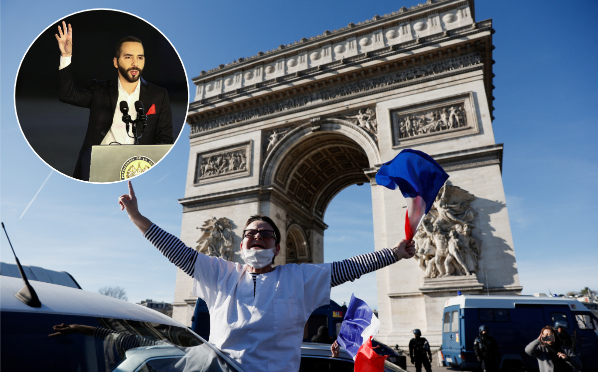 Nayib Bukele, presidente de El salvador, criticó el exceso de la fuerza en las protestas contra covid-19. (Reuters)