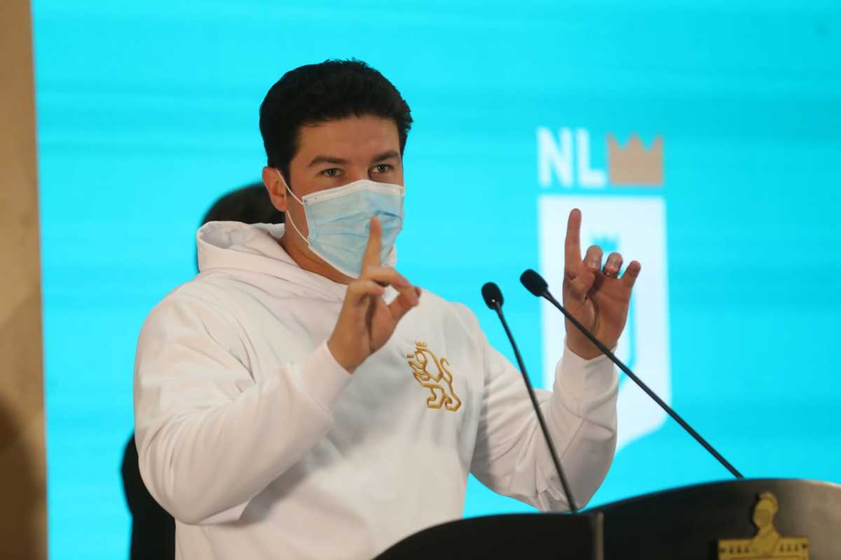 Samuel García, gobernador de Nuevo León. Foto: Raúl Palacios