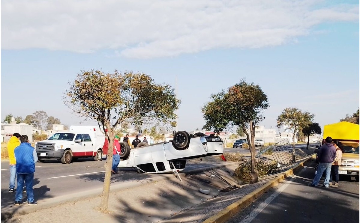 Se desconoce que provocó el accidente. (Especial)