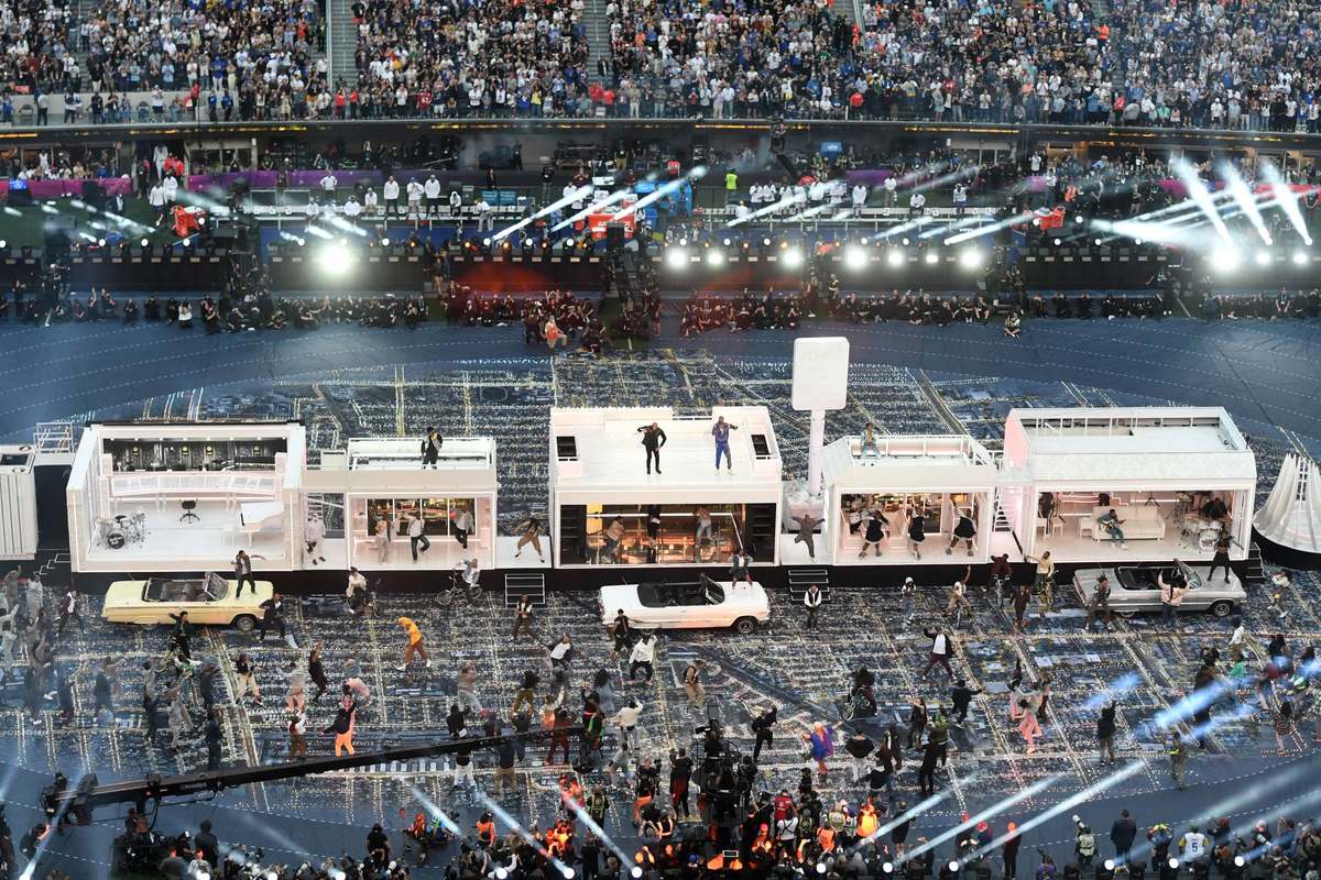 Show de medio tiempo del Super Bowl (AFP)