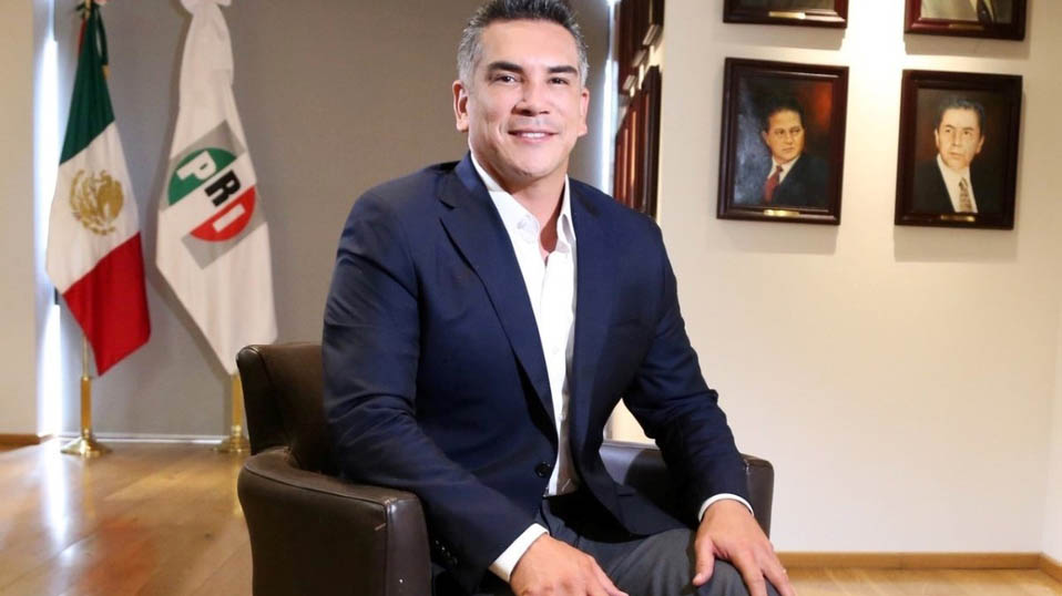 Alejandro Moreno, líder nacional del PRI en El Breve Espacio