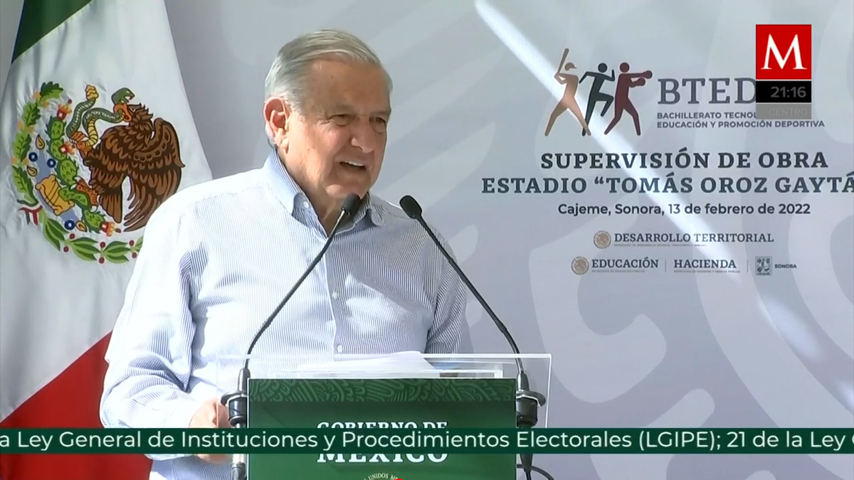 AMLO anuncia plan especial para reforzar seguridad en Cajeme