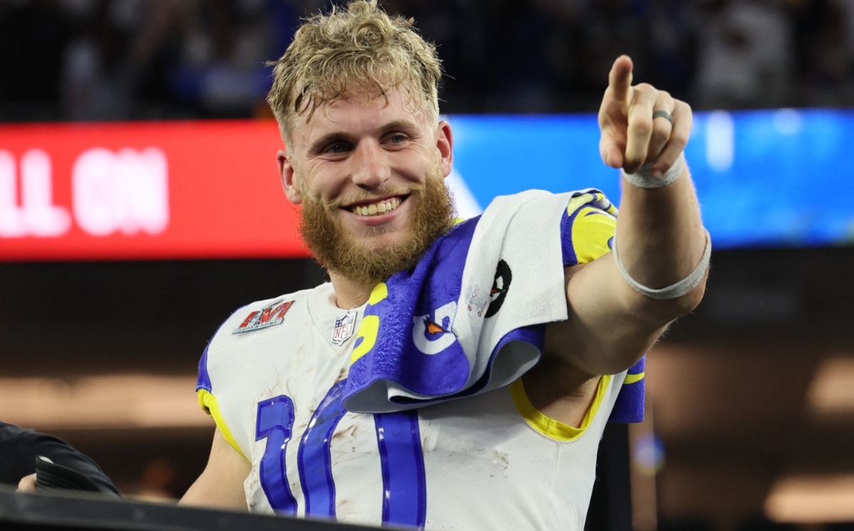 Cooper Kupp asegura que tuvo una visión de Dios sobre victoria en Super Bowl (Reuters)