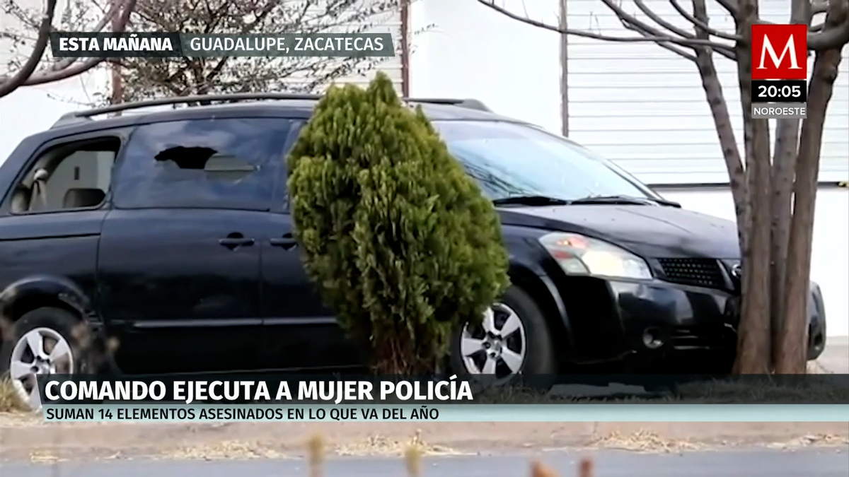 Ejecutan a una mujer policía en Guadalupe, Zacatecas