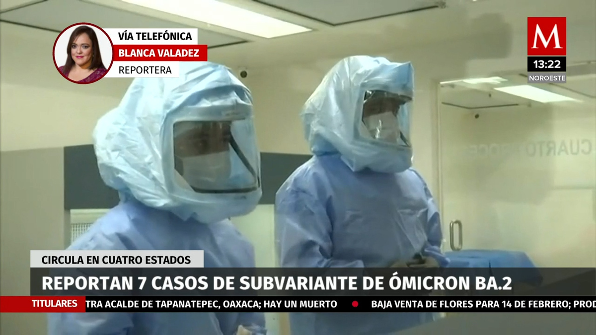 En CdMx y tres estados más circula la subvariante de ómicron