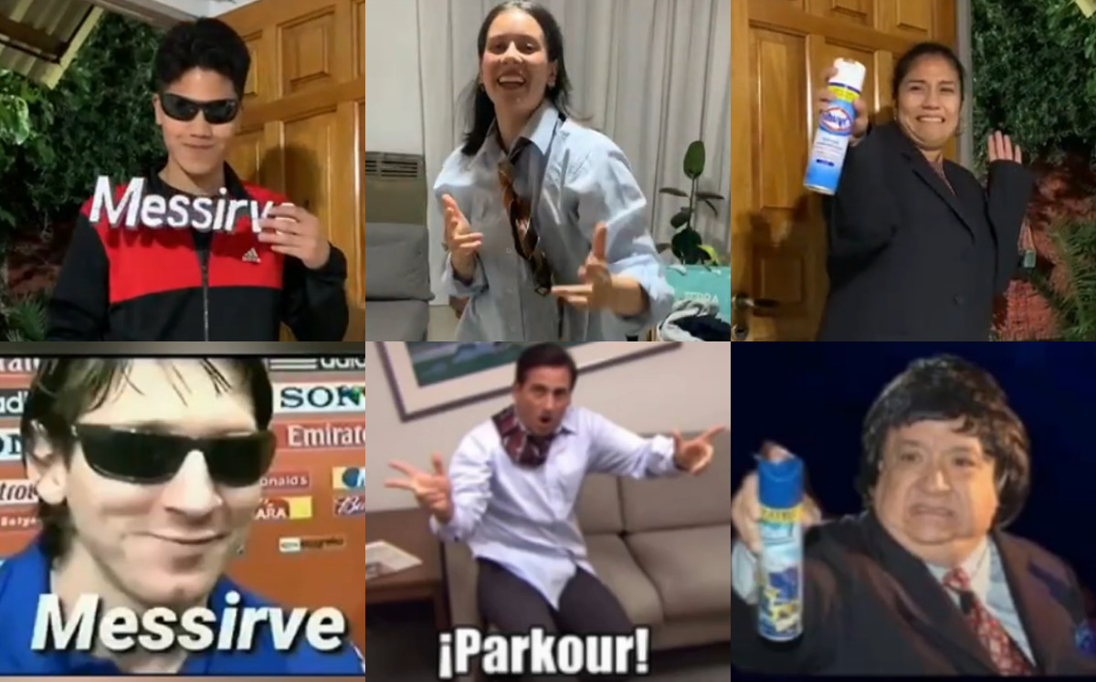 Fiesta de stickers (TikTok).