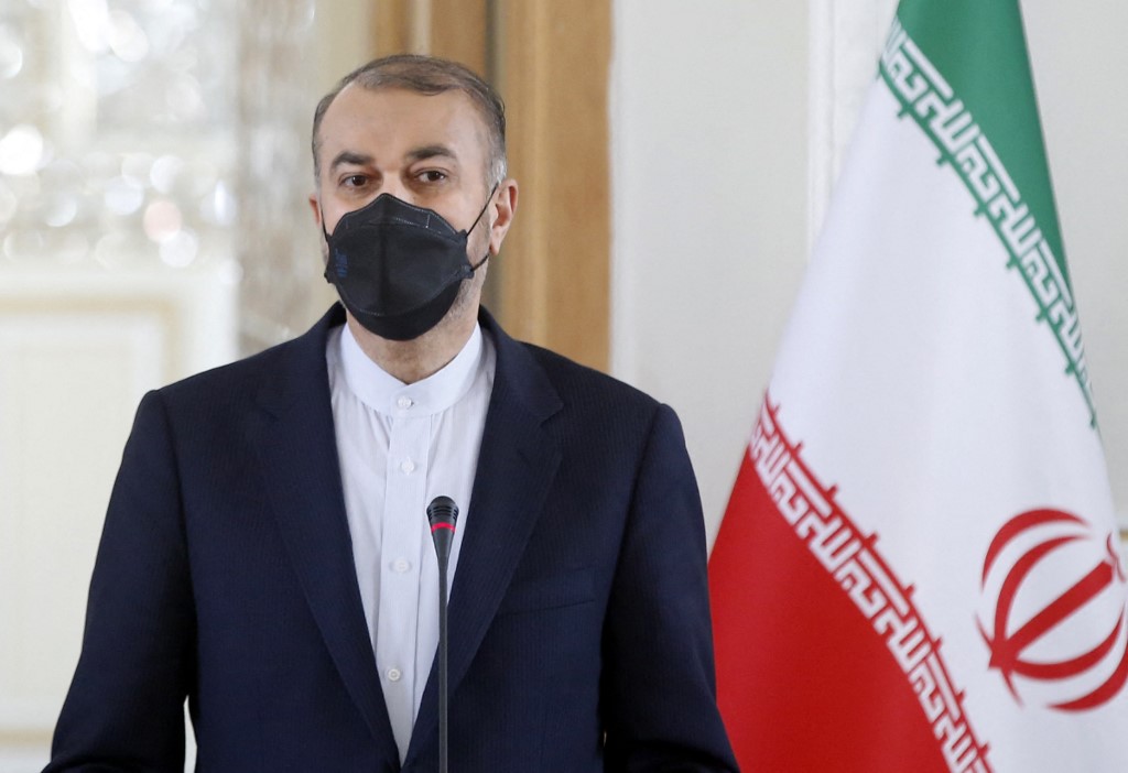 Hosein Amir-Abdollahian, ministro de exteriores de Irán. (AFP)