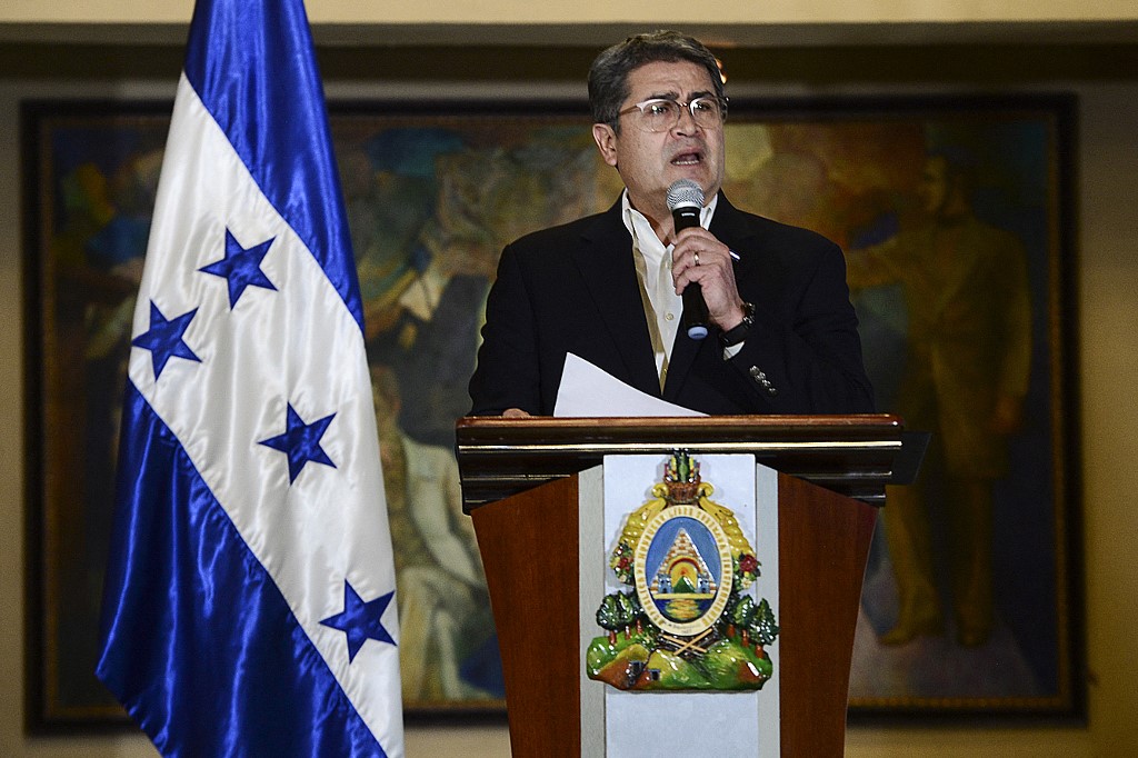 Juan Orlando Hernández, ex presidente de Honduras. (AFP / Archivo)